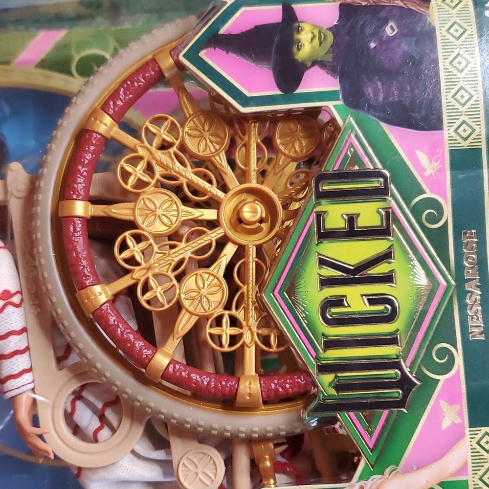 Wicked Nessarose Doll in Wheelchair‎ - Picture 3 of 14